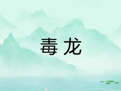 毒龙