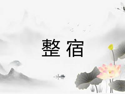 整宿